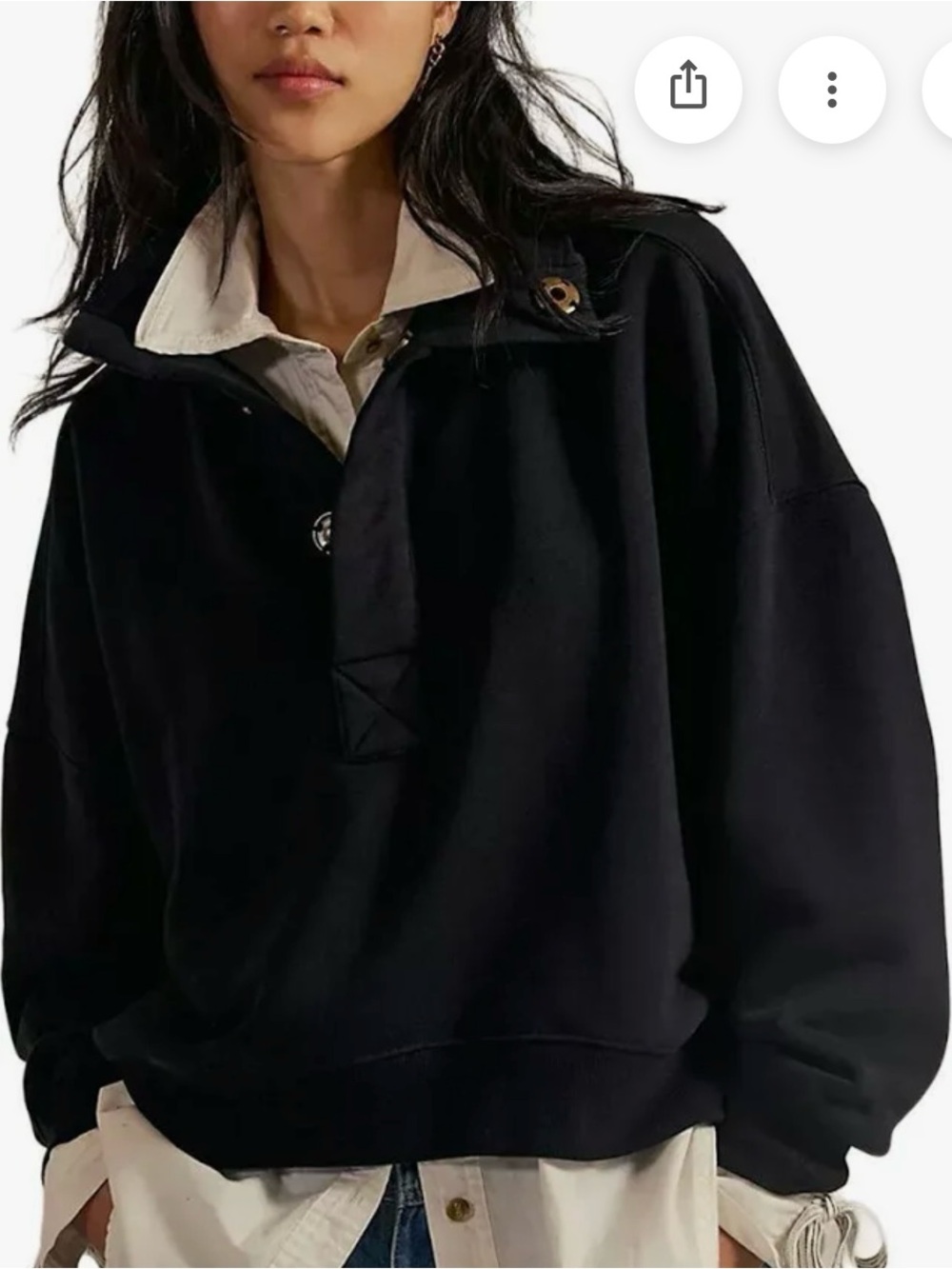 Free People- We the Free- Timeless Pullover